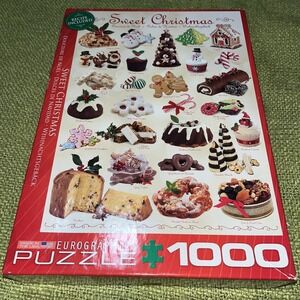 Eurographics 1000‎ Piece Puzzle "Sweet Christmas" Recipe Included Complete